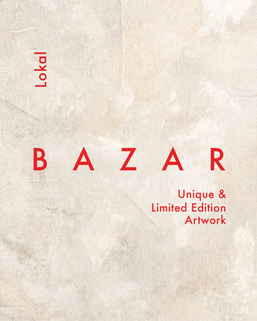 This December, as a sequel to last year's Bazar, Annankatu 9 becomes the number one address for some of the most magical and thoughtful gifts. Lokal Bazar brings together a selection of artists’ works on paper, paintings, sculptures, wall reliefs, textile works and photographs; a hybrid of a market and an exhibition of accessible art, with all pieces priced under 500 euros.
